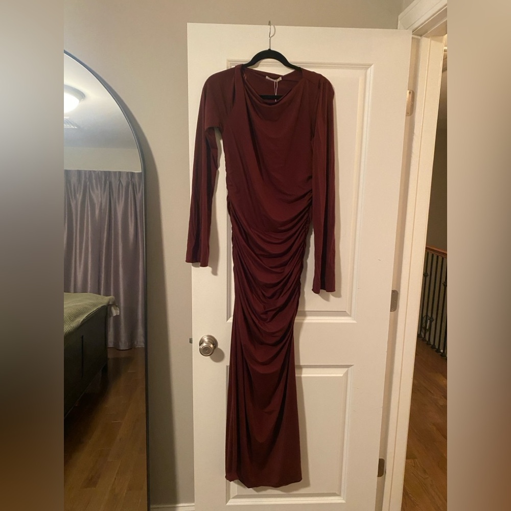 Ruched Maxi dress